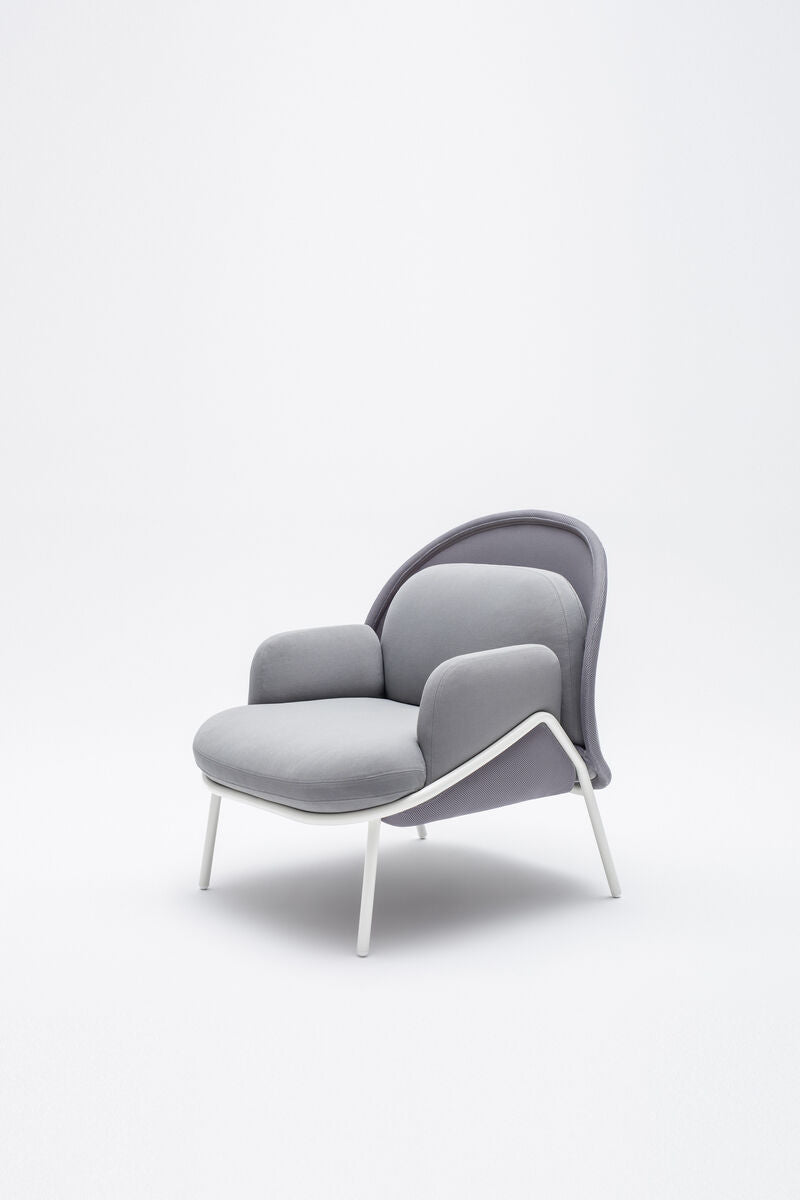 Krēsls Merd S 91/81/90 cm pelēks /dažādas polsterējuma krāsas - N1 Home