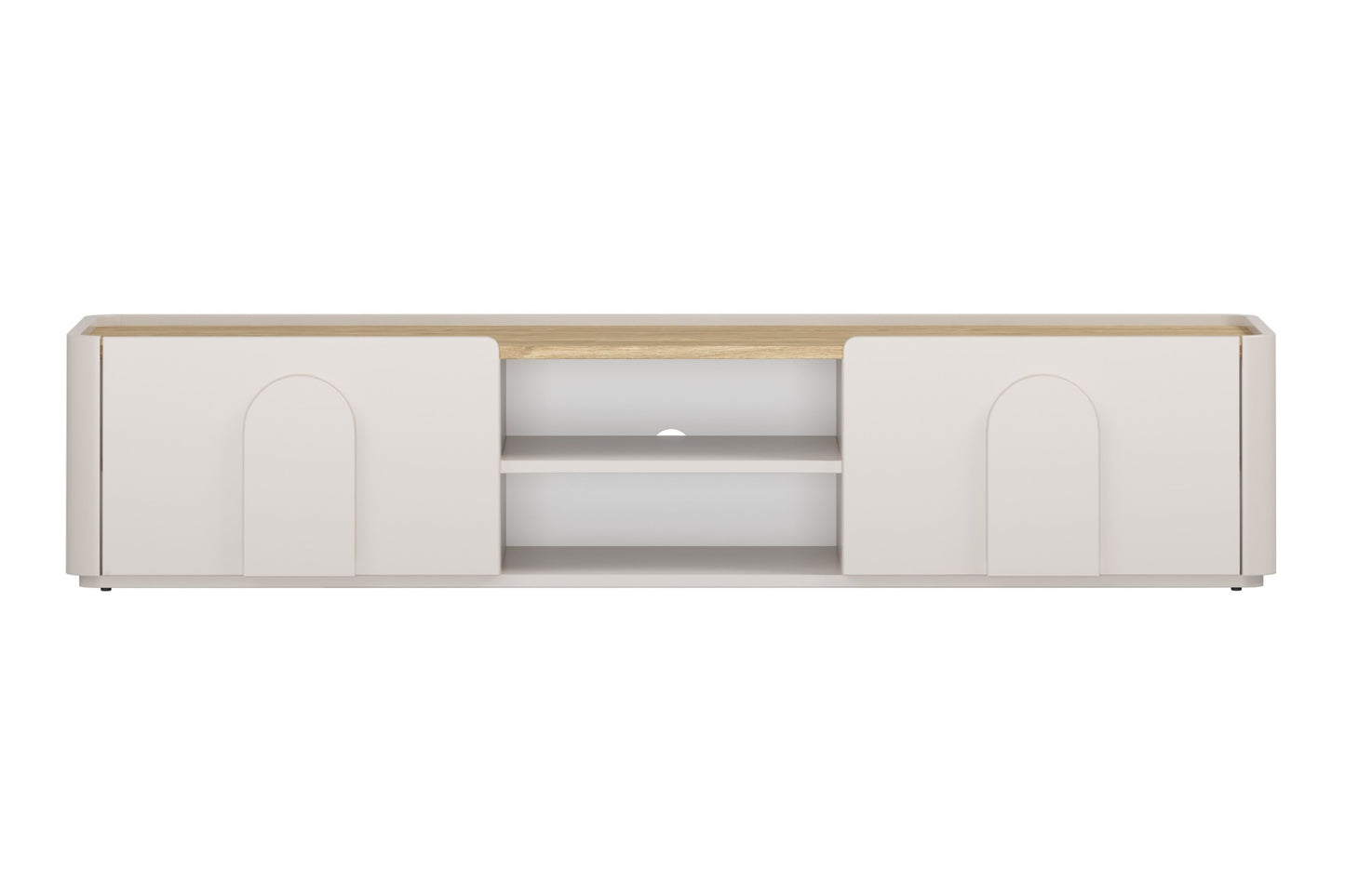 TV skapis Amil 170/35.5/48 cm Kašmirs/Eļļots ozols - N1 Home