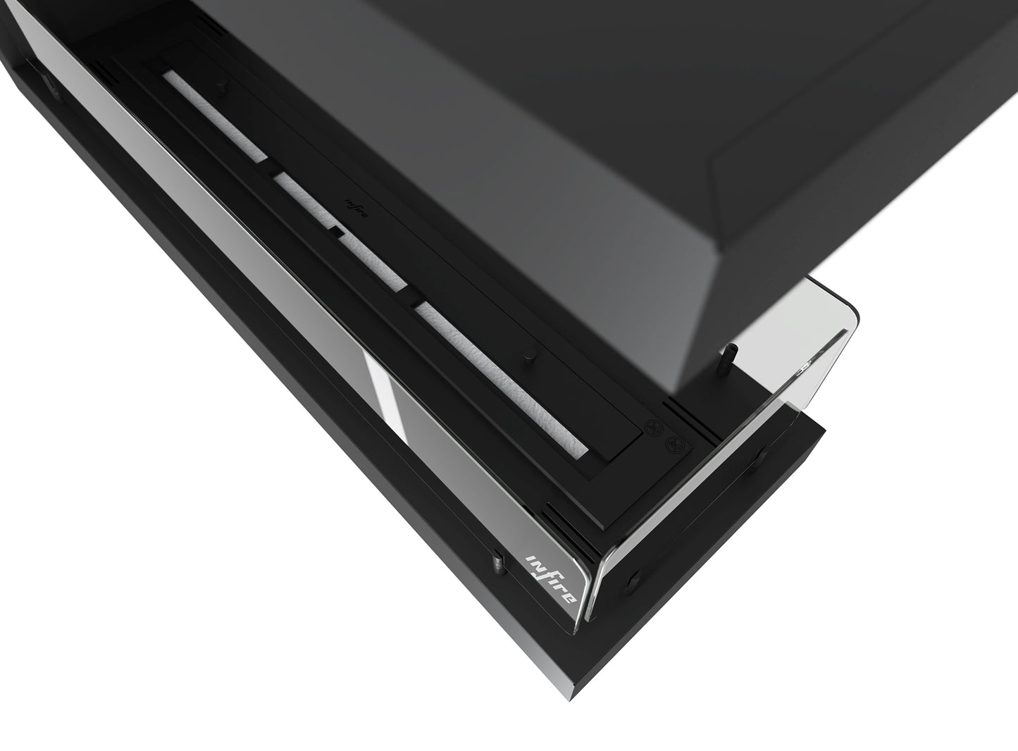 Biokamīns Insi U 2 100/50/30; 120/50/30 cm melns - N1 Home