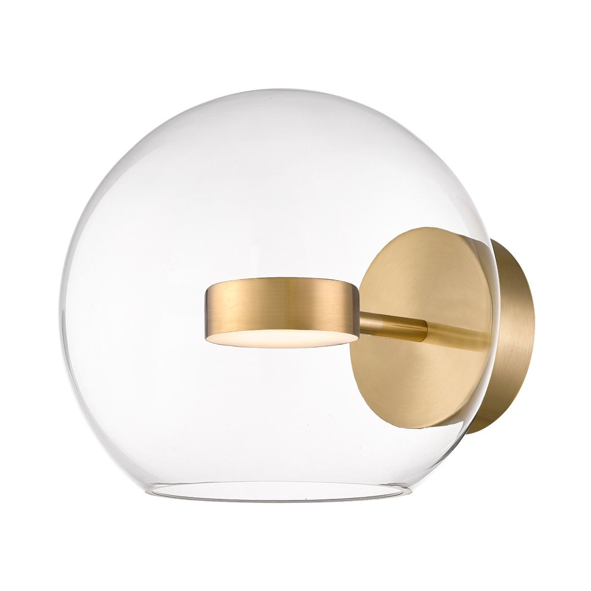 Sienas lampa Enso 21/25/23 cm zelts