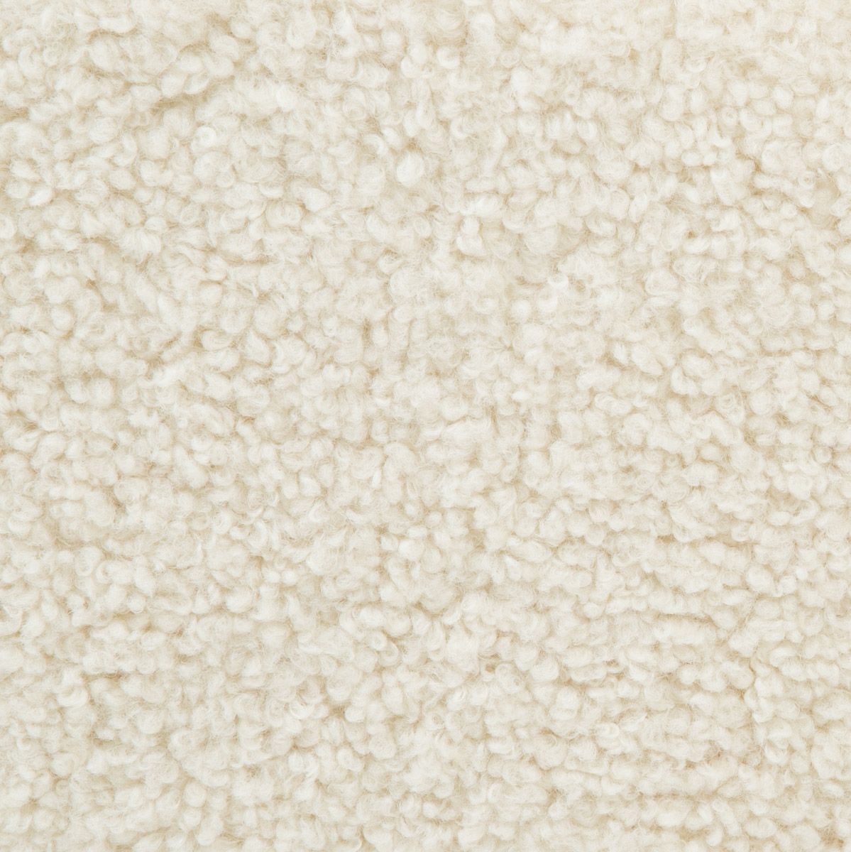 ALDA BOOGIE bēšs pufs no TEDDY BOUCLÉ auduma 50x40x31 cm - N1 Home