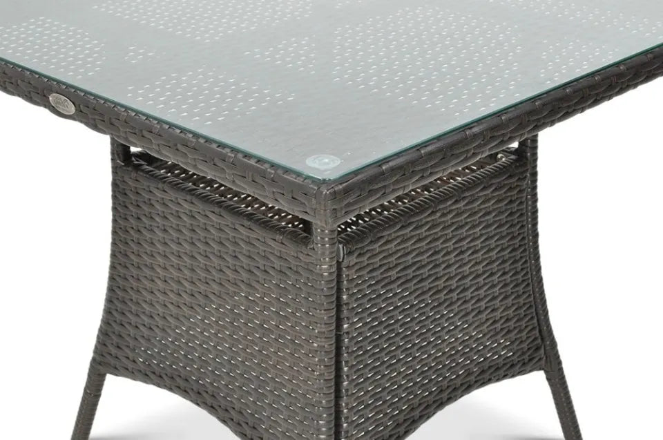 Galda Lugi 80/80/74 cm brūns - N1 Home