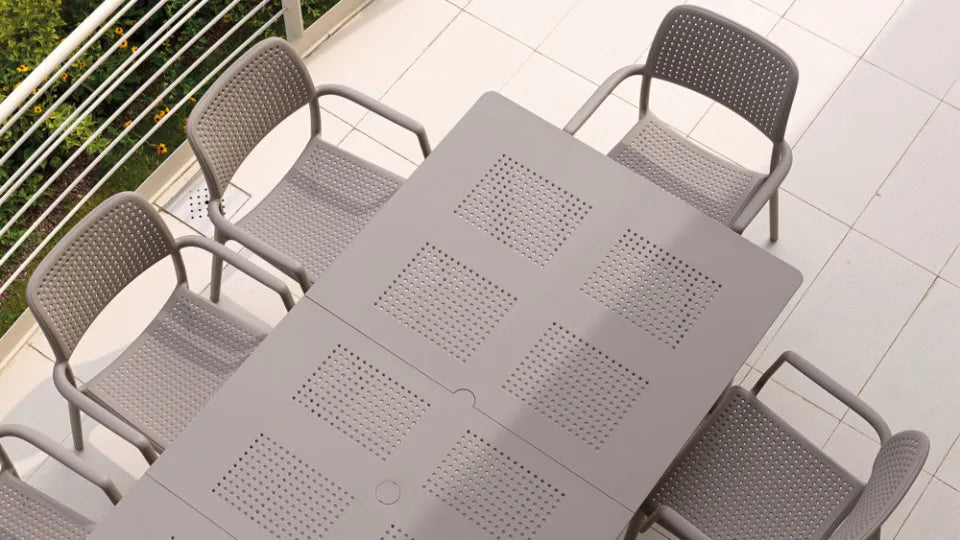 Galds Naro Libe 160/100/74 cm tortora - N1 Home