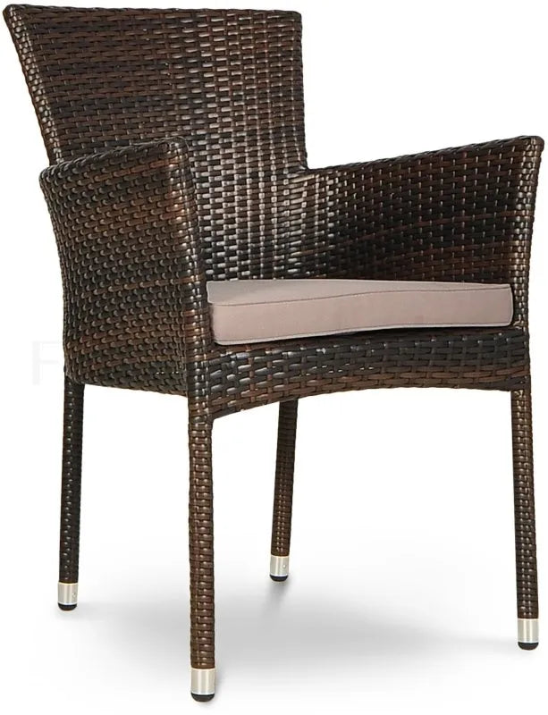 Dārza krēsls Leri 57/62/84 cm brūns - N1 Home