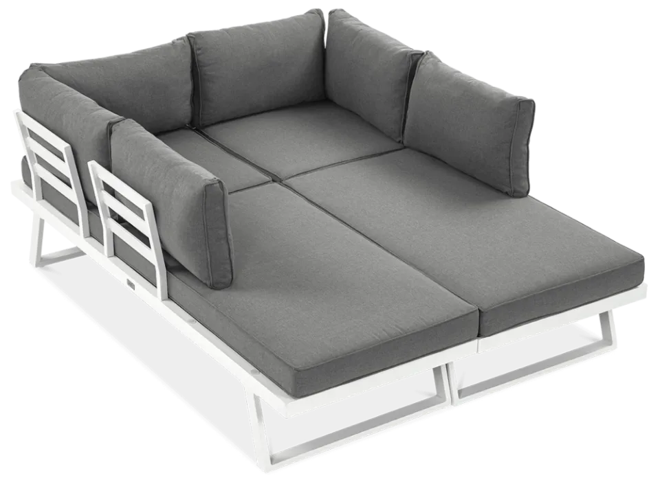 Dārza komplekts Midwi balts - N1 Home