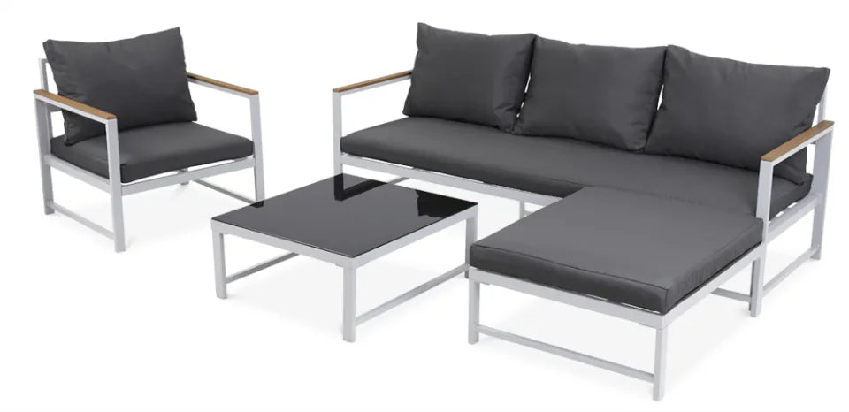 Dārza komplekts Orlan Fory balts - N1 Home