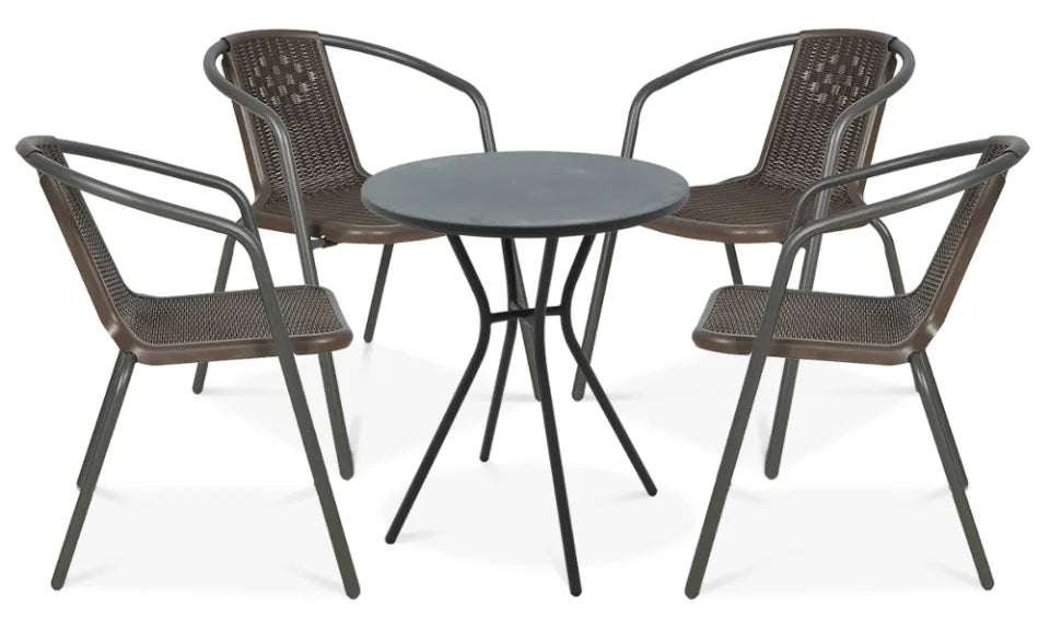 Balkona komplekts Simpy 4+ 1 brūns - N1 Home