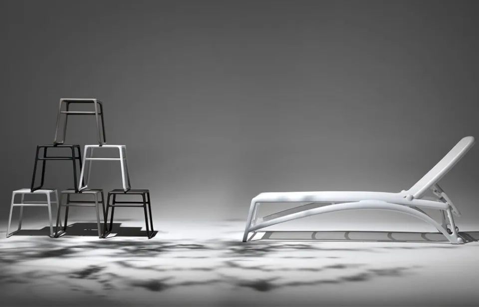 Zvilnis Naro Atlano 204/70/35 cm blanko/celeste - N1 Home