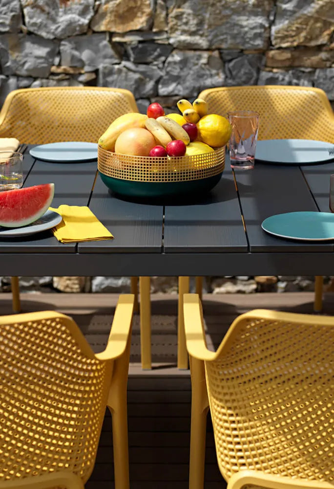 Krēsls Naro Nets 60/80/58 cm korallo - N1 Home