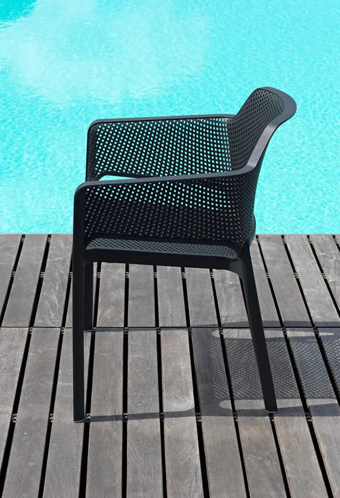 Krēsls Naro Nets 60/80/58 cm senape - N1 Home