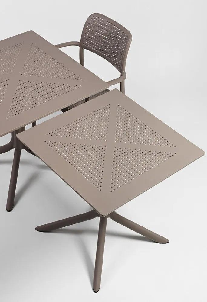 Galds Naro Cli 80/80/75 cm tortora - N1 Home