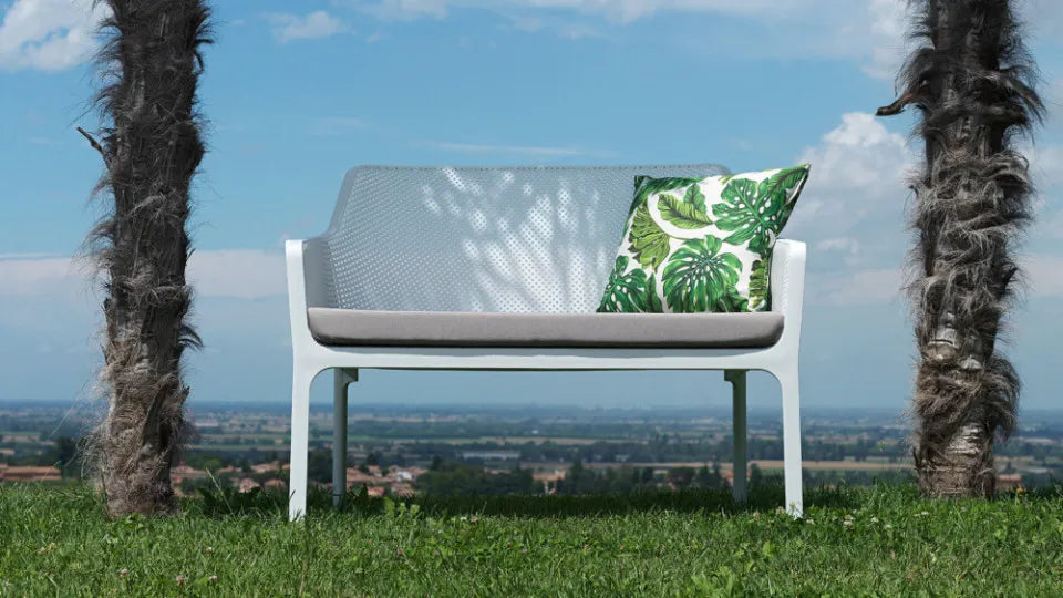 Soliņš - balkona dīvāns Narvi Beni 116/86/70 cm senape - N1 Home