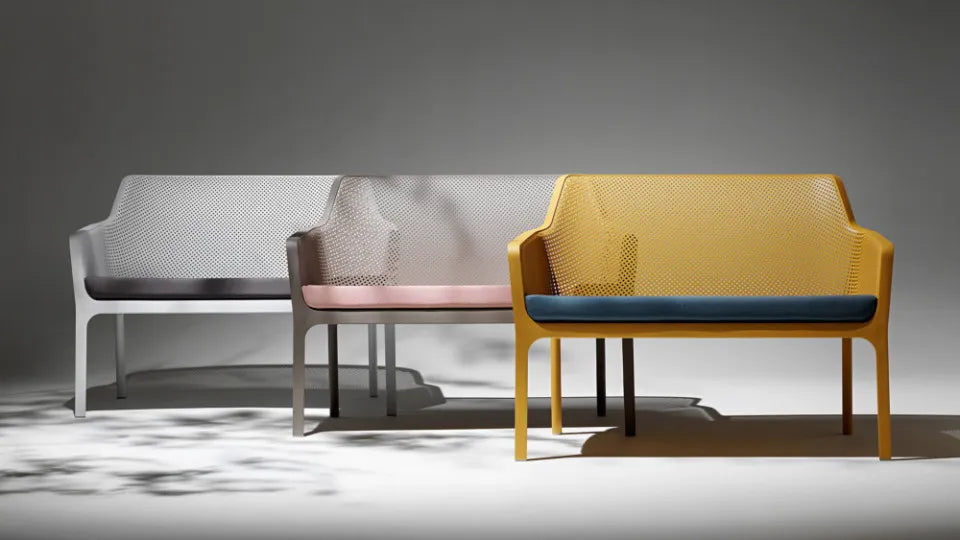 Soliņš - balkona dīvāns Narvi Beni 116/86/70 cm sallče - N1 Home