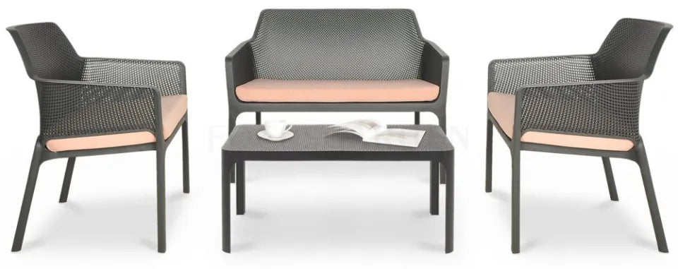 Dārza komplekts Narvi Reli antracits - N1 Home