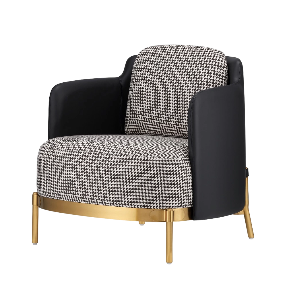 Krēsls Dot Design Empoli samta/eko āda 71x75x58 cm - N1 Home