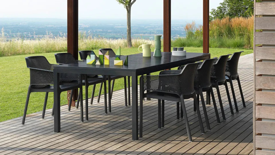 Galds Naro Ri 210/100/76 cm tortora - N1 Home