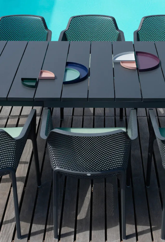 Galds Naro Ri 210/100/76 cm tortora - N1 Home