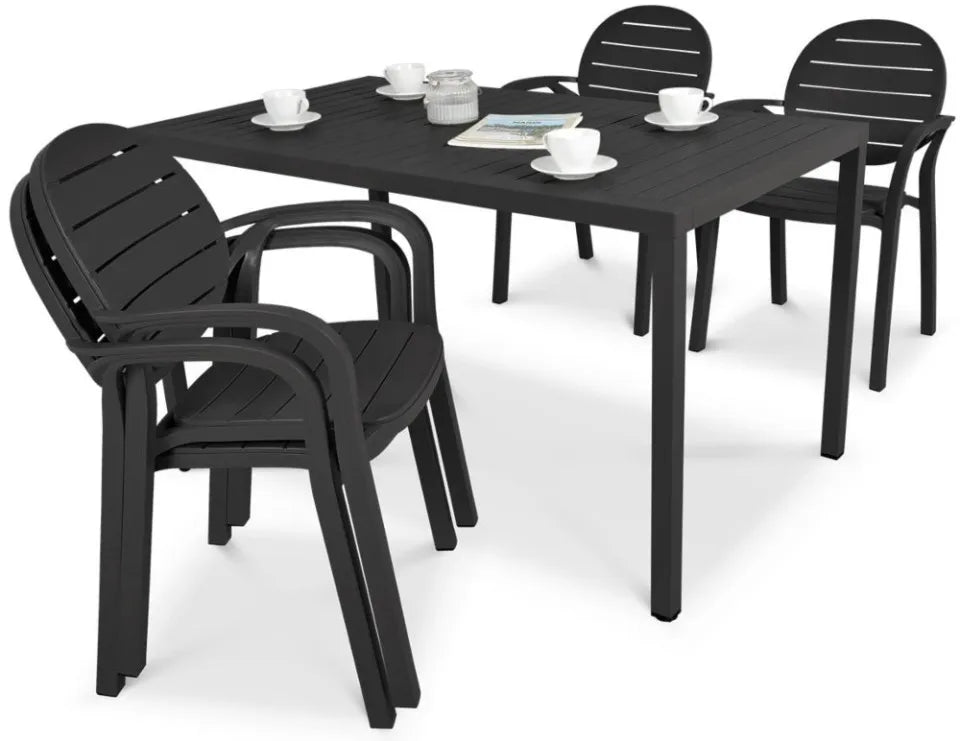 Dārza komplekts Narvi Palmy antracits - N1 Home