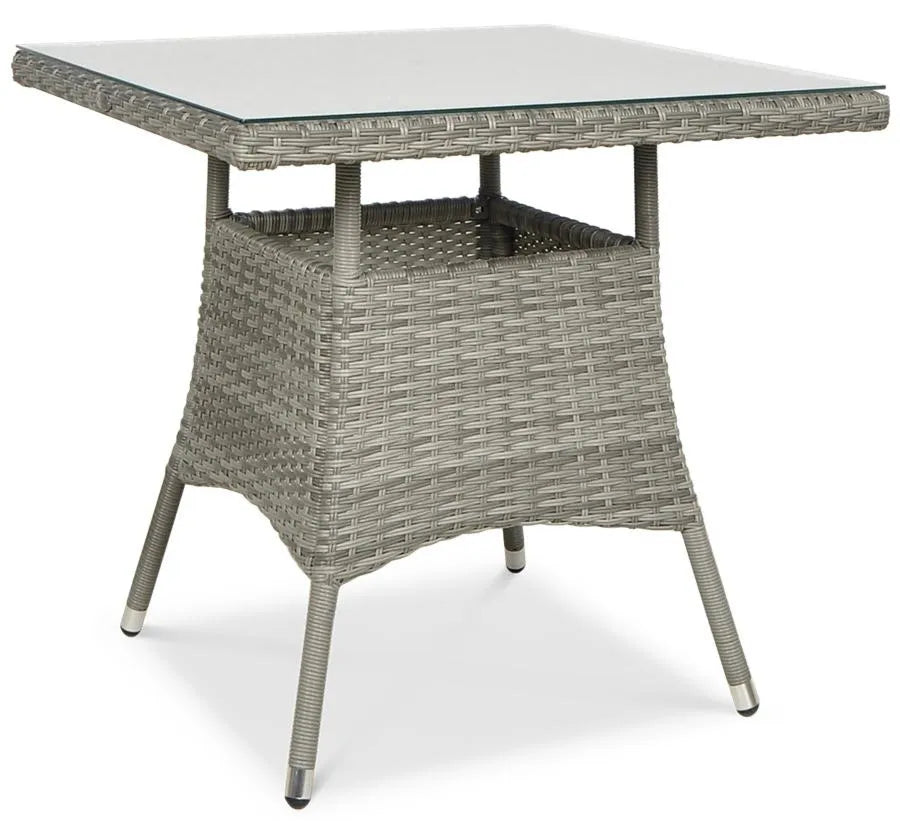 Galda Lugi 80/80/74 cm delfīnu pelēks - N1 Home