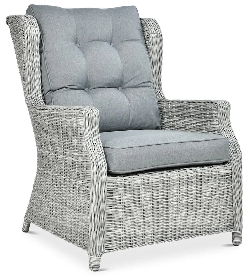 Ēdamgalda komplekts Dova 306/246/87 cm stone pelēks - N1 Home