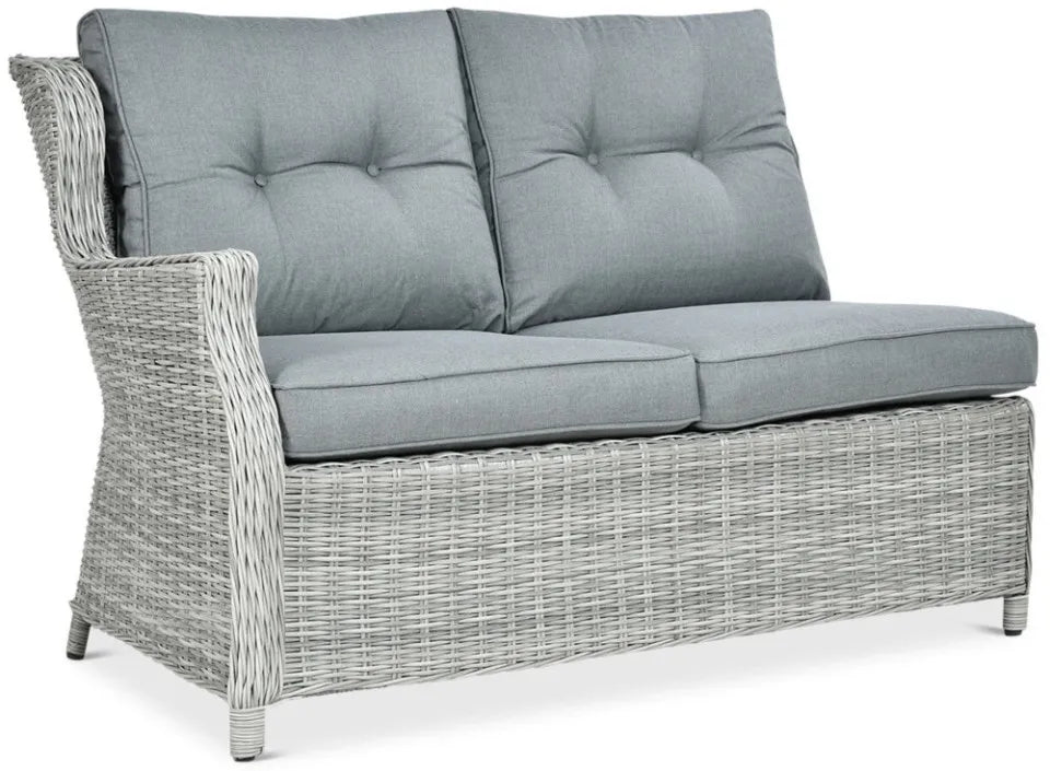 Ēdamgalda komplekts Dova 306/246/87 cm stone pelēks - N1 Home