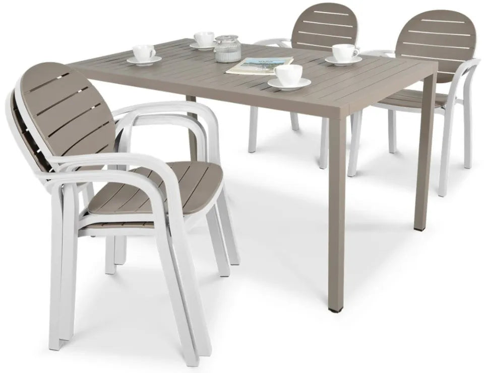 Dārza komplekts Narvi Palmy bianko/tortora - N1 Home