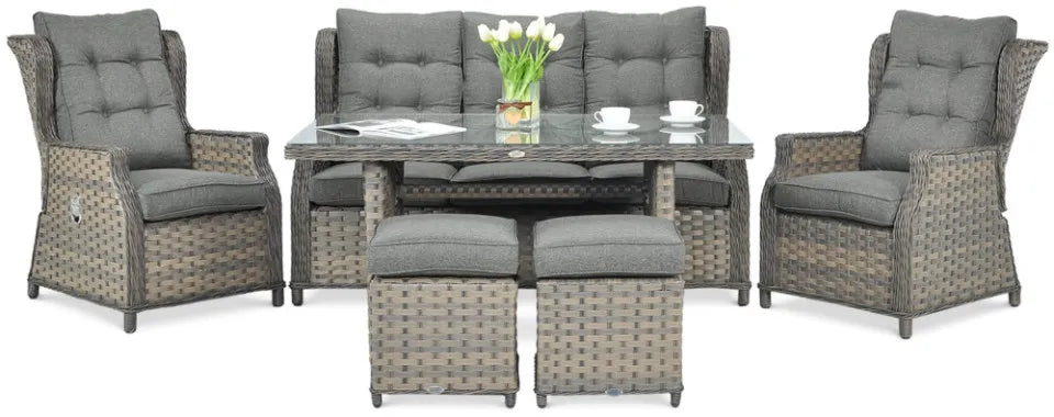 Dārza komplekts Balti Dins melanžs - N1 Home