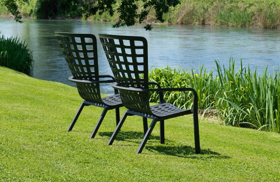 Dārza krēsls Narvi Rokko 72/112/81 cm antracīts - N1 Home