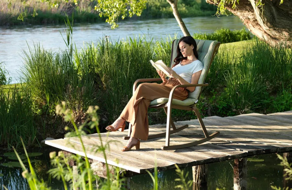 Dārza krēsls Narvi Rokko 72/112/81 cm tortora - N1 Home