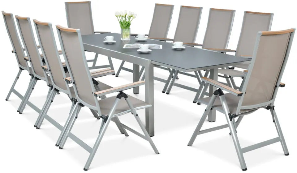 Dārza komplekts Brisbi taupe - N1 Home