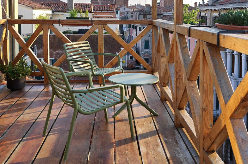 Dārza krēsls Narvi Dogs Relax 70/76/75 cm tabako - N1 Home