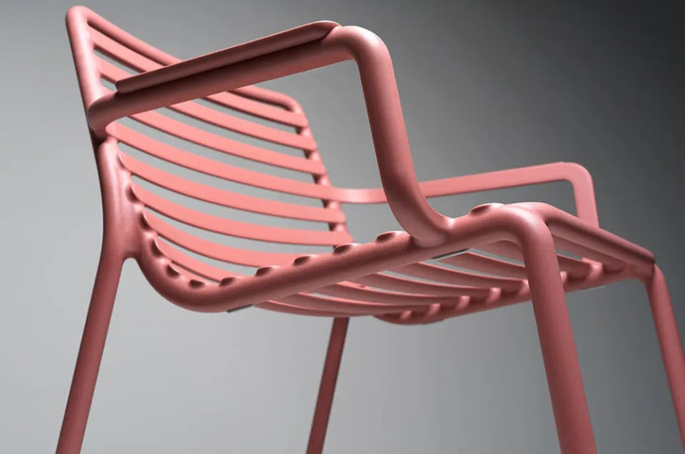 Dārza krēsls Narvi Dogs Relax 70/76/75 cm marsala - N1 Home