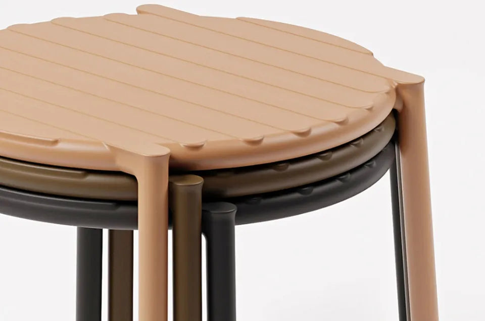 Galds Naro Dogs 50/40 cm marsala - N1 Home