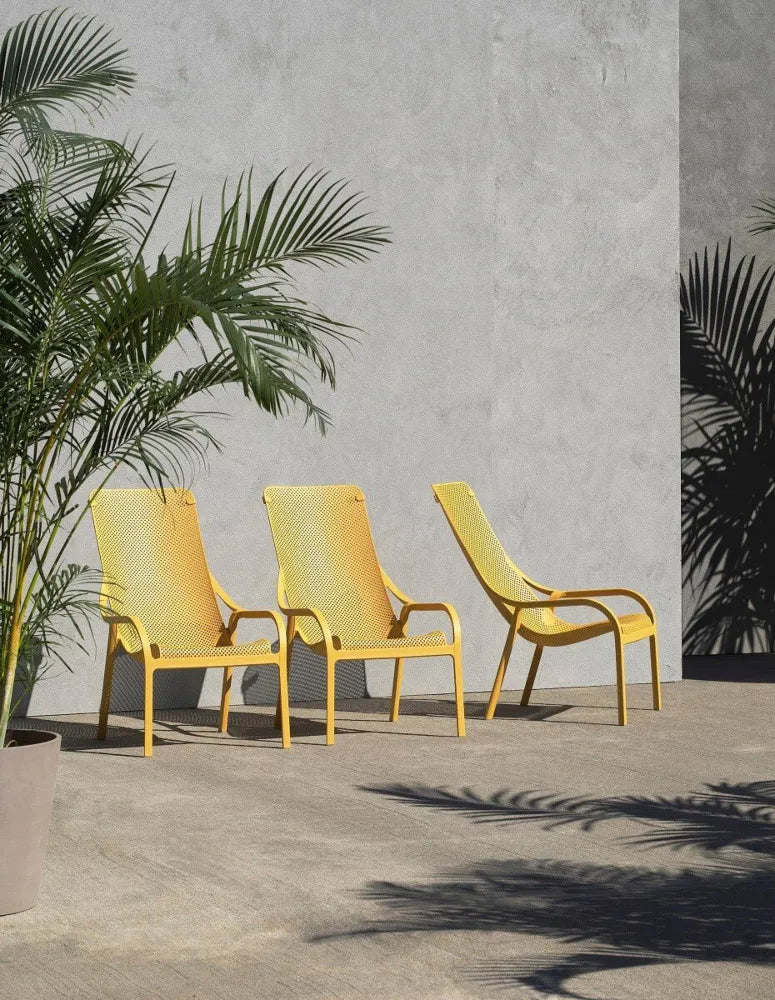 Krēsls Naro Net 61/90/98,5 cm blanko - N1 Home