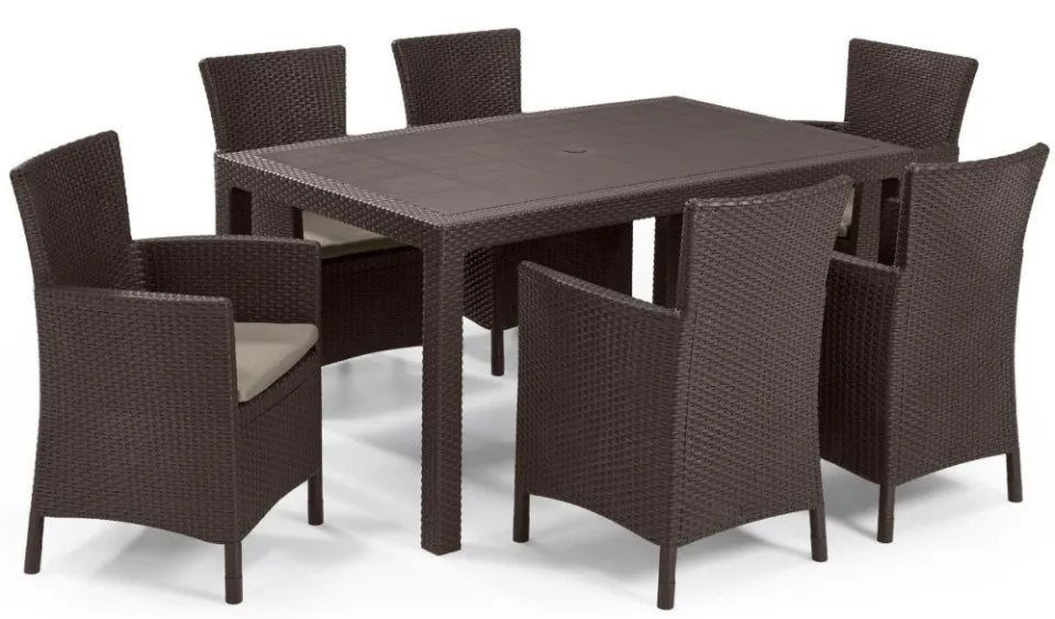 Dārza komplekts Yova  brūns - N1 Home