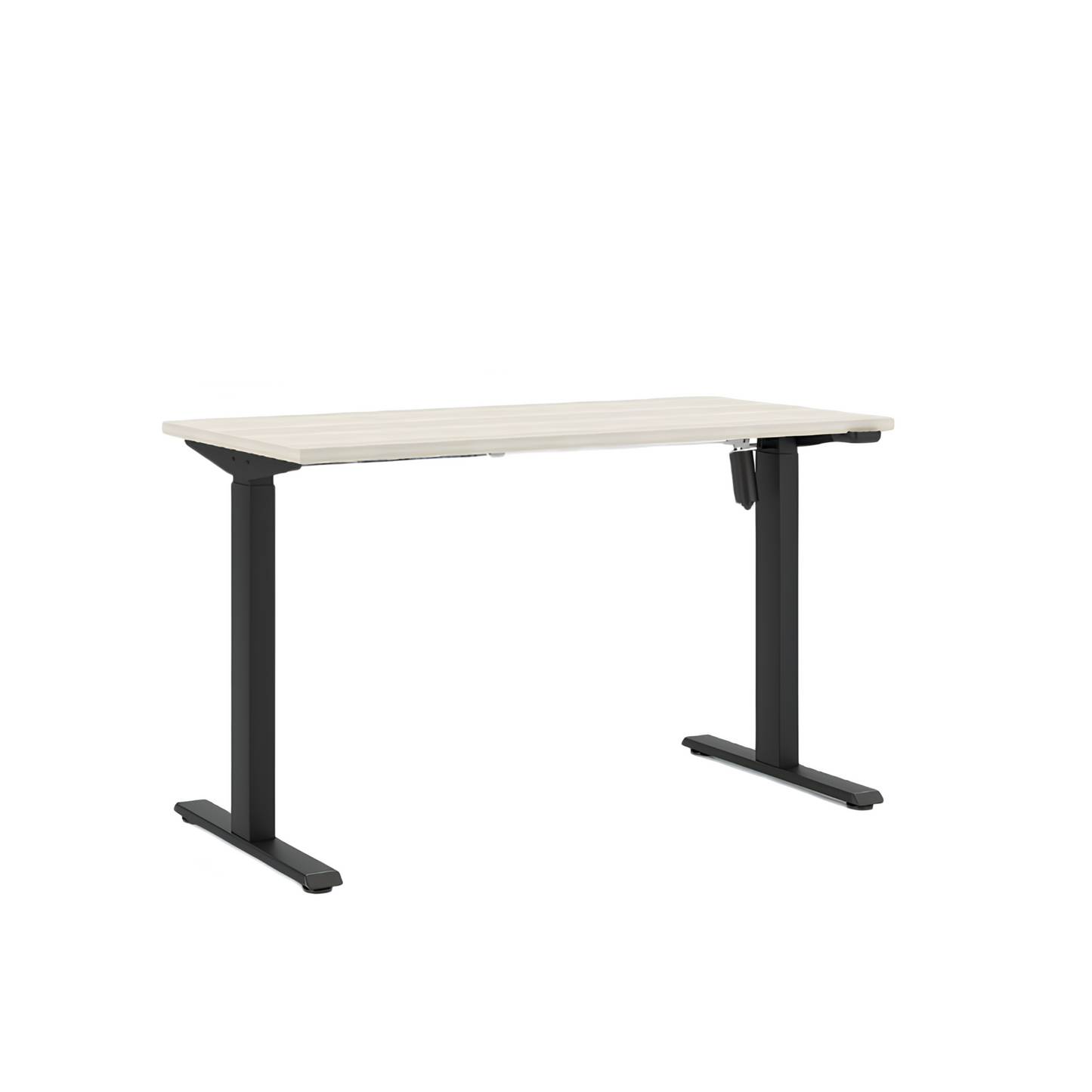 Biroja galds Nuvo 120/60 cm melns/krēms - N1 Home