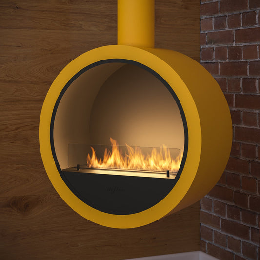 Biokamīns Incyrk 70/35/150 cm dzelts - N1 Home