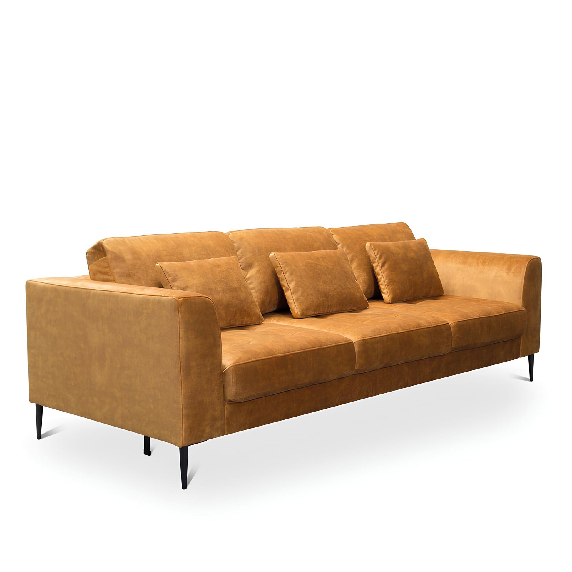 Dīvāns Lidzi 234/80/99 cm sinepes - N1 Home