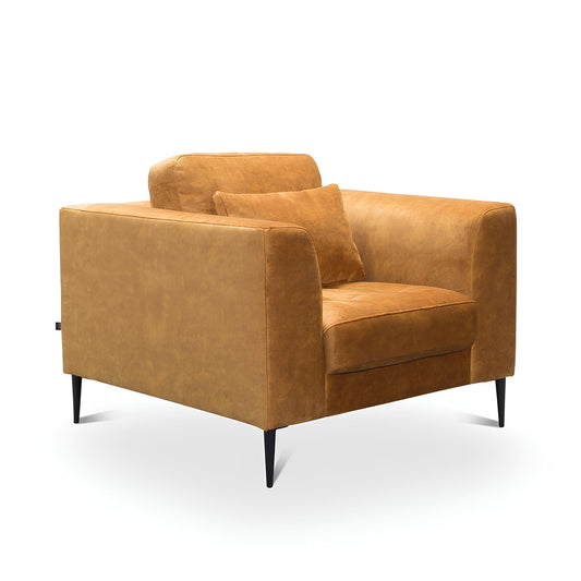 Krēsls Lidzi 96/80/99 cm sinepes