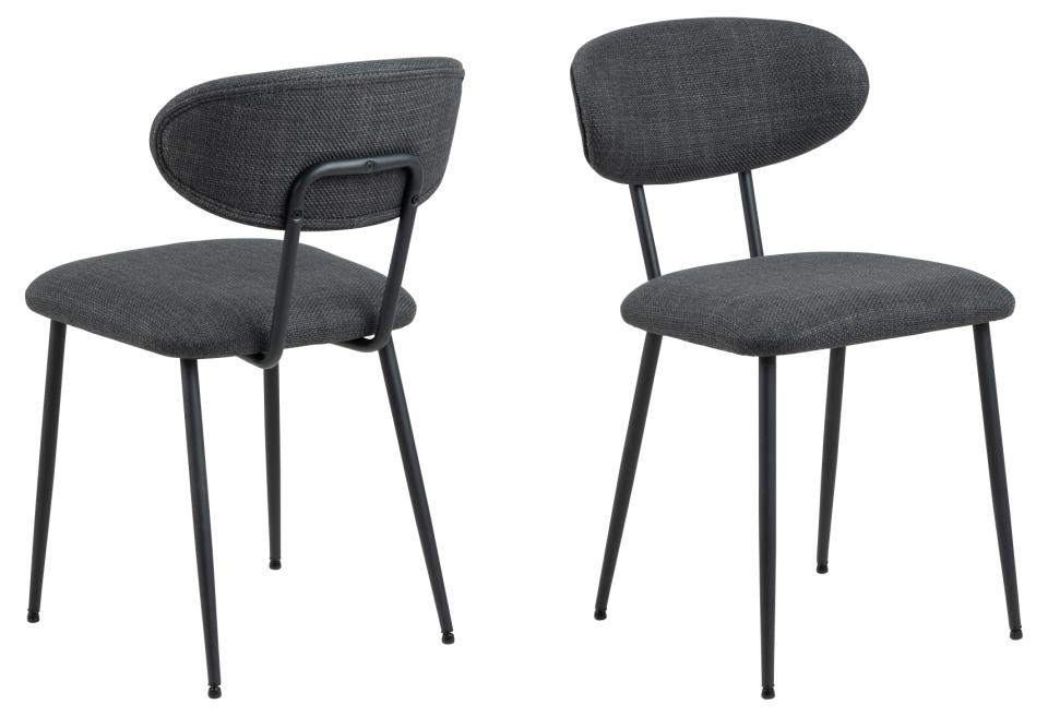 Krēsls Deni  43/5378 cm  tumši pelēks - N1 Home