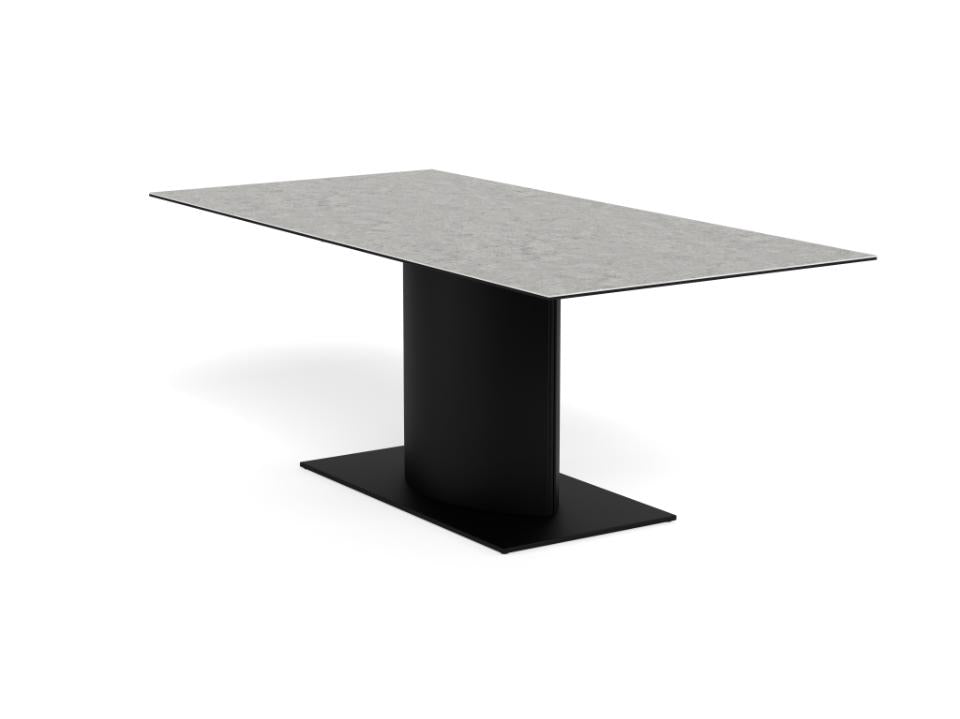 Galds Marba 200/100/75 cm pelēka Anista keramika