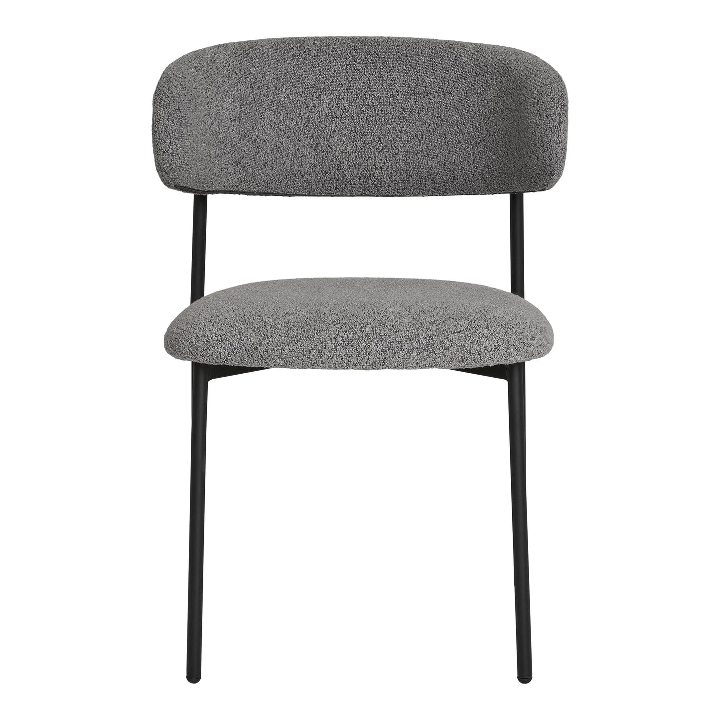 Krēsls Mirsa 55/59/79 cm gaiši pelēks