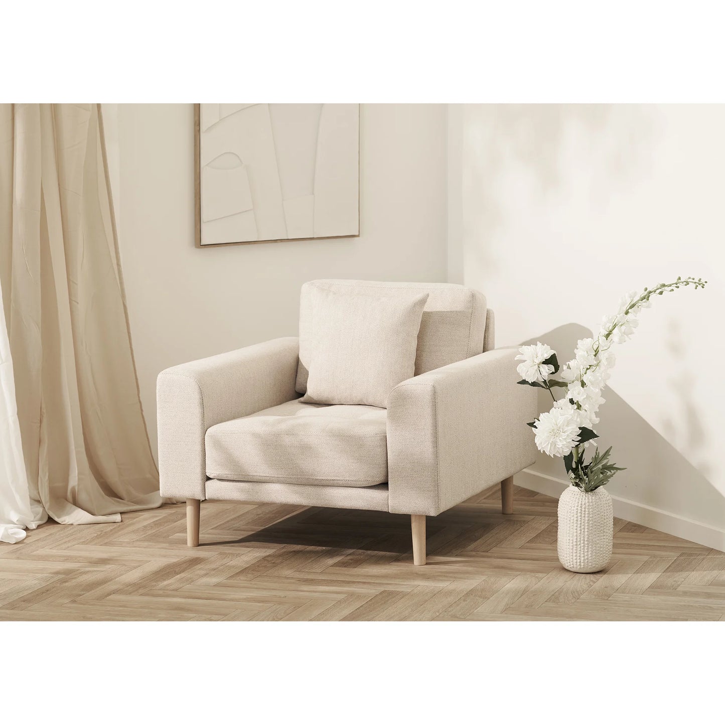 Krēsls Lito 90/92/54 cm sand