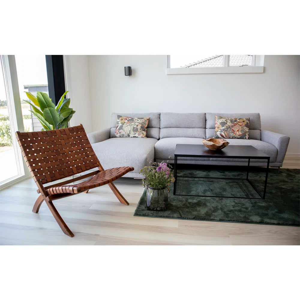 Krēsls Pergoff Nordic 66/74/73 cm melns