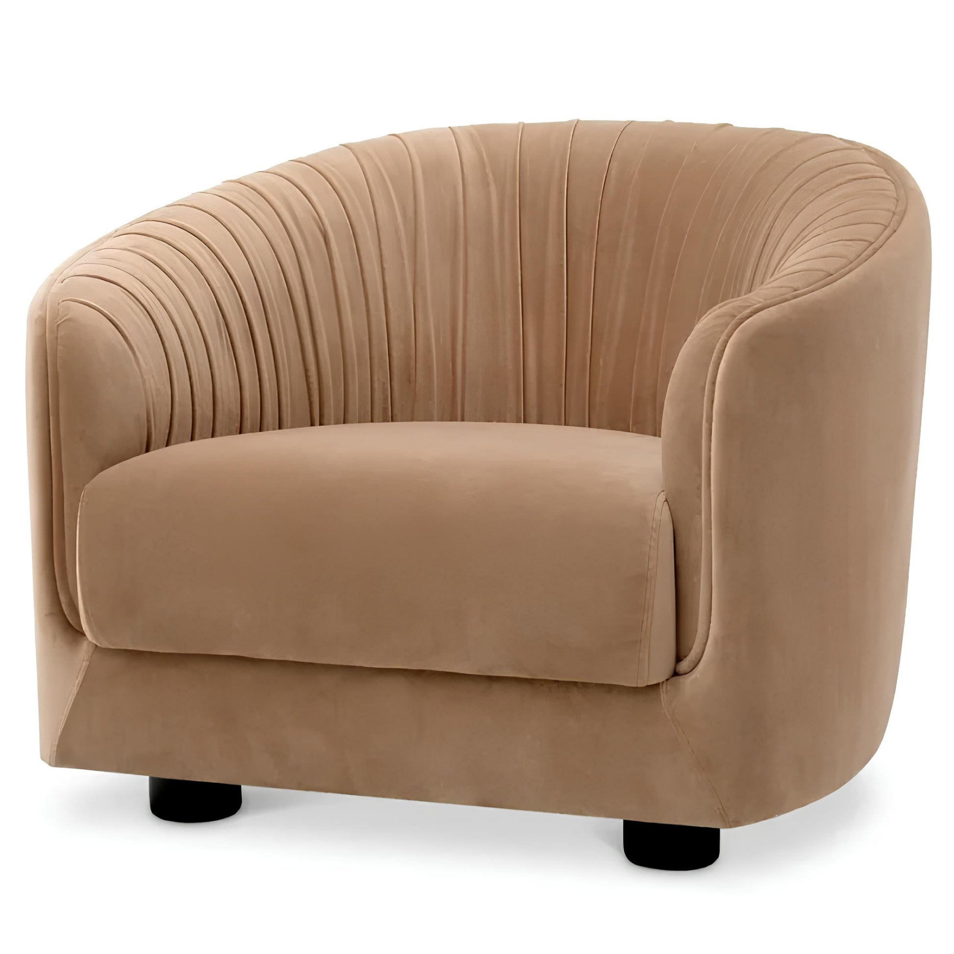 Krēsls Jameson Eichholtz 88/88/64 cm Amaro camel | black feet - N1 Home