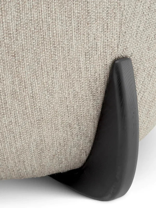 Krēsls Siderno Eichholtz 126/106/73 cm Splendor light grey | black feet - N1 Home