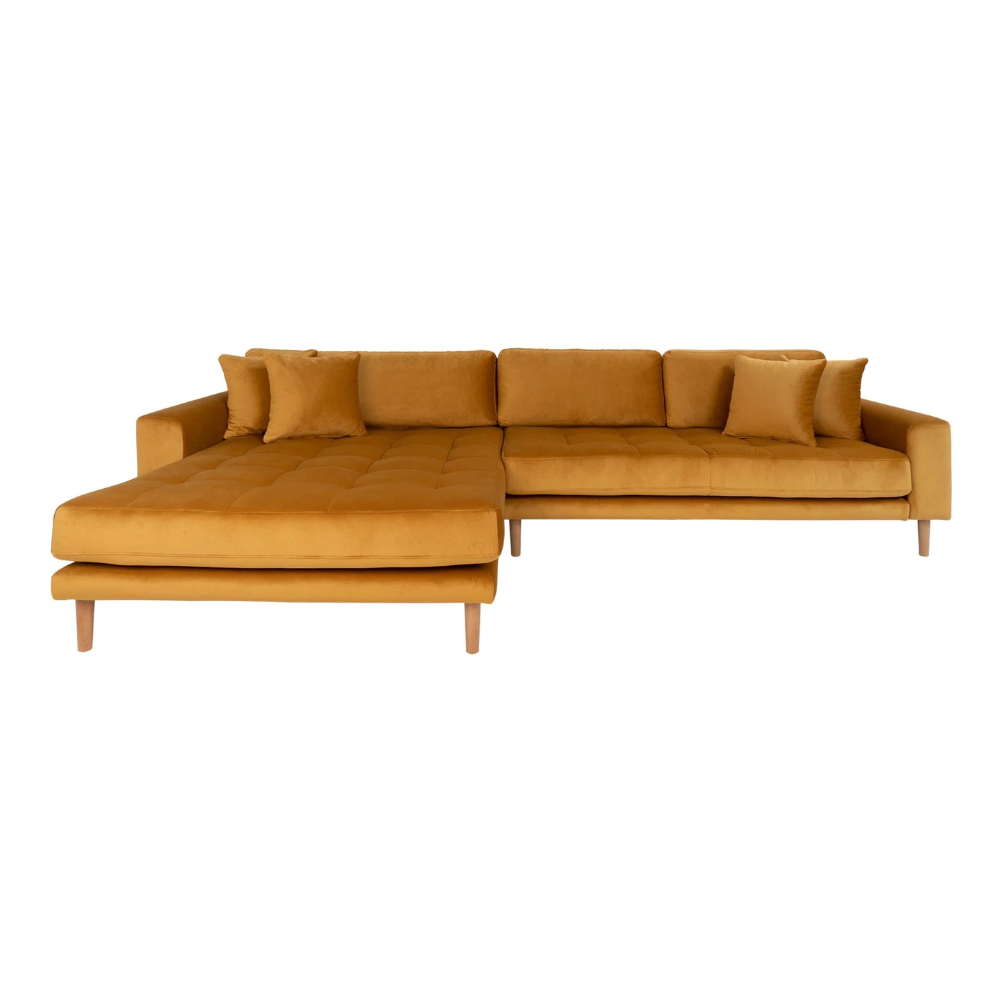 Dīvāns Lounge Lito 290/170/76 cm sinepes