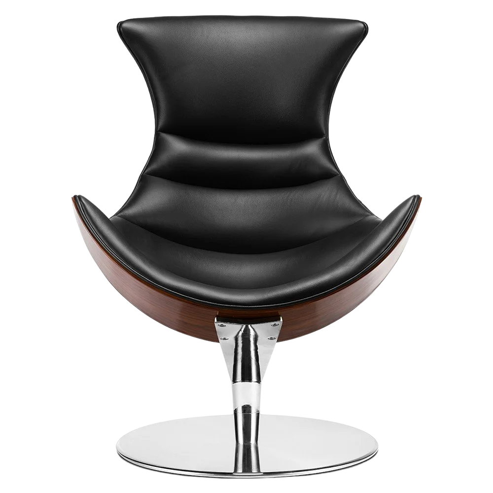 Krēsls Dot Design Vasto dabīga āda melns 73x99x52 cm - N1 Home