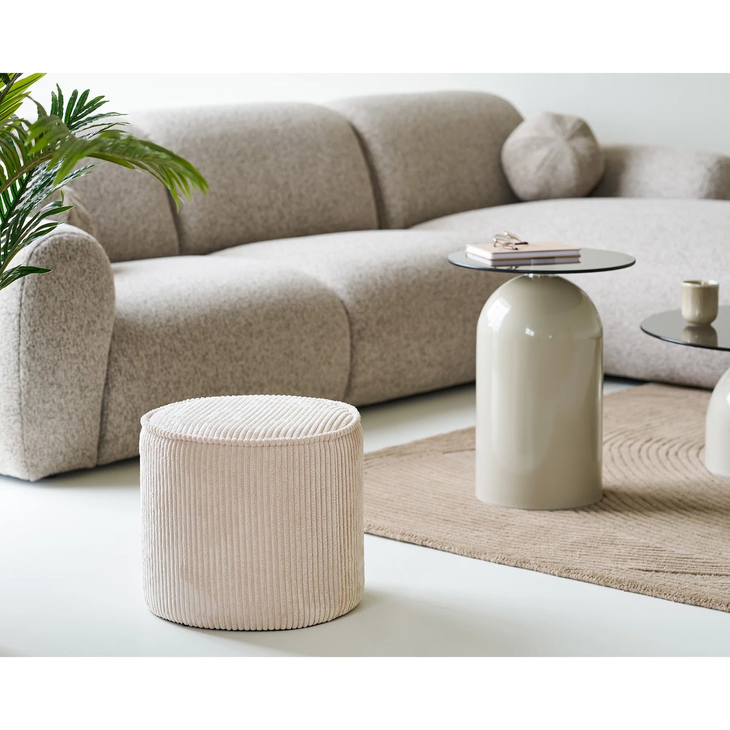 Pufs Tapi 40/40/35 cm bēšs