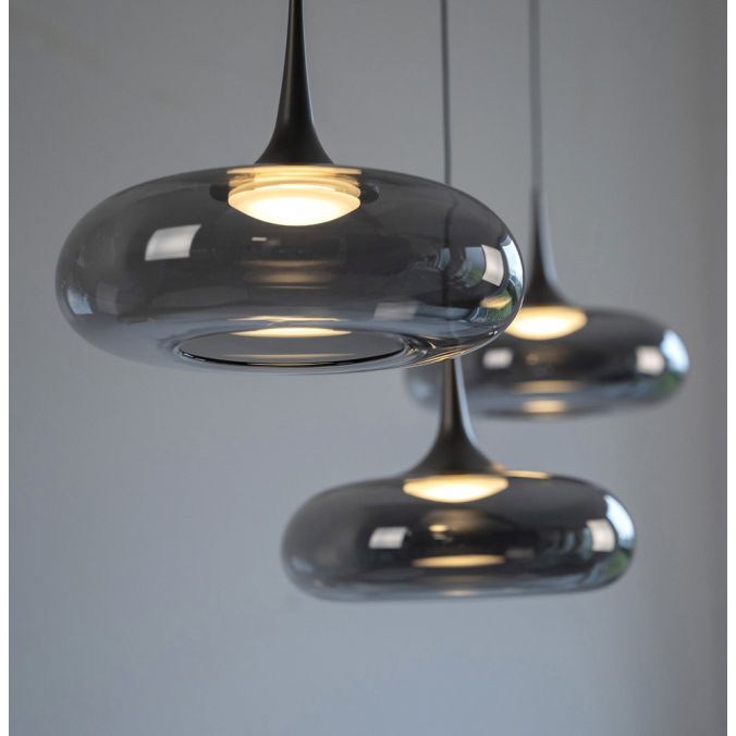 Piekaramā lampa POSH 200/42/140 cm melns